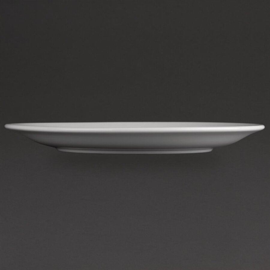 Athena borden met smalle rand | Ø25,4cm | 12 stuks)
