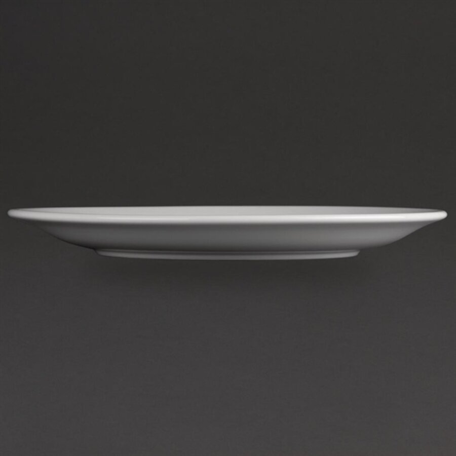 Athena plates with narrow rim | Ø25.4cm | 12 pieces)