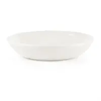 Whiteware butter dishes | Ø10cm | 24 pieces