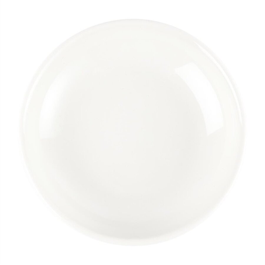 Beurriers en faïence blanche | Ø10cm | 24 pièces