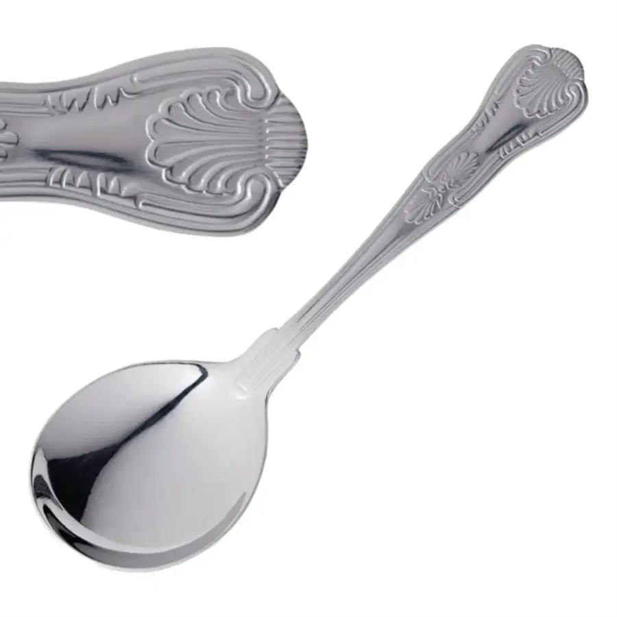 Kings soup spoon | 17.5 cm | 12 pieces