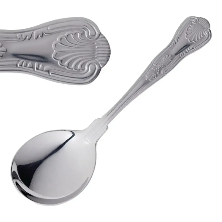 King's soup spoon | 17.5cm | 12 pieces