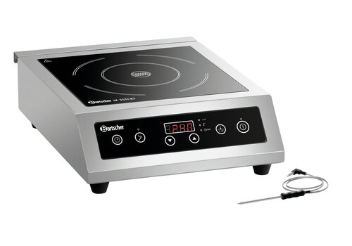  Bartscher Plaque à induction IK 35TCKTF | 3,5 kW | 34(l)x43(p)x12(h) cm 
