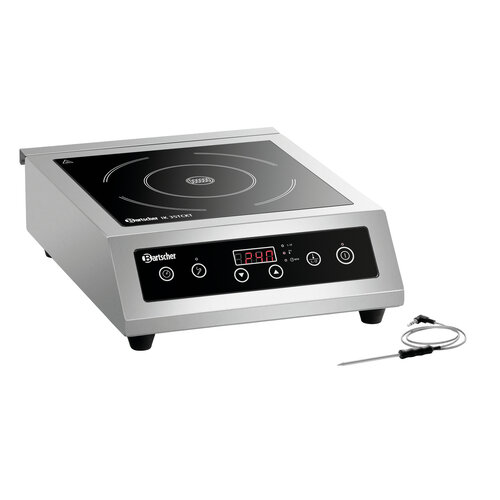  Bartscher Plaque à induction IK 35TCKTF | 3,5 kW | 34(l)x43(p)x12(h) cm 