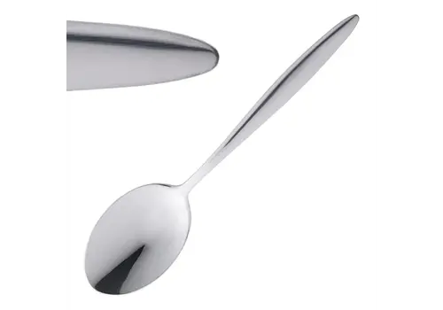  Olympia Saphir dessert spoons | 18.5cm | Stainless steel | 12 pieces 