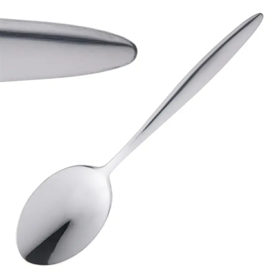 Cuillères à dessert Saphir | 18,5 cm | acier inoxydable | 12 pièces