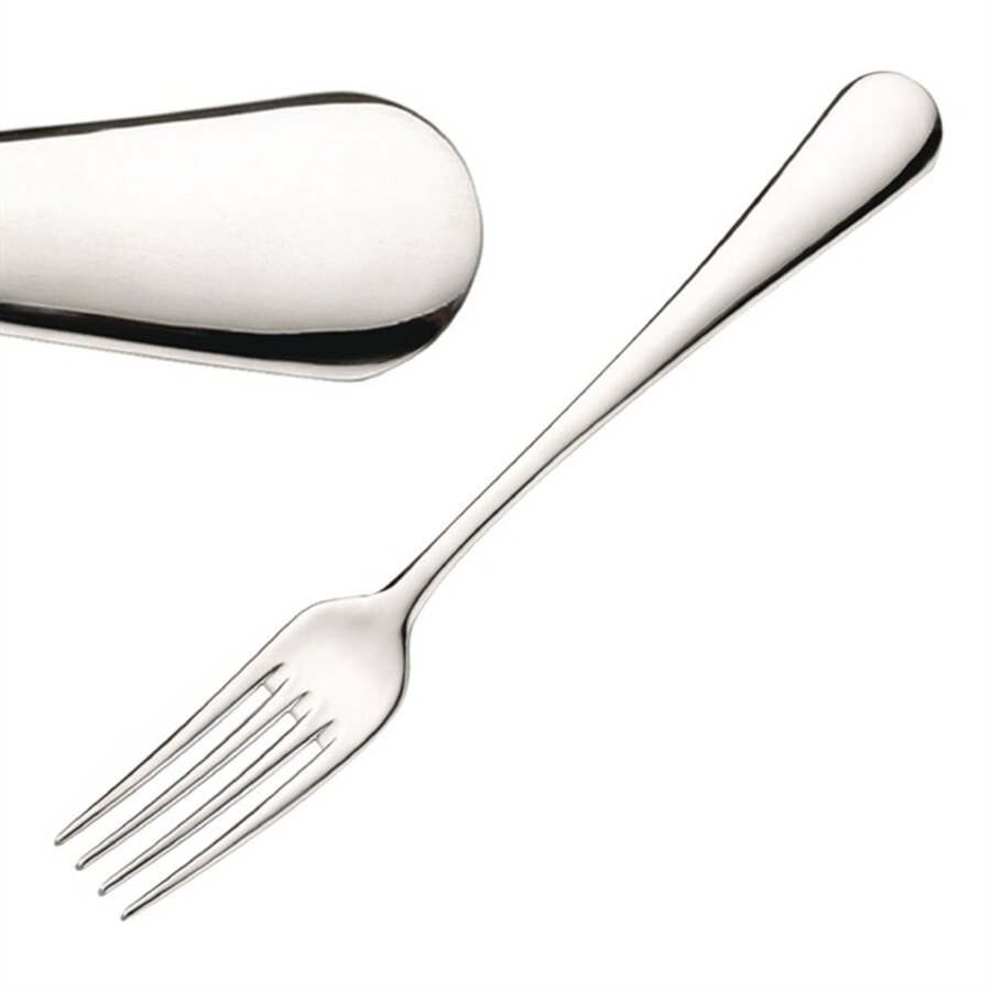 Stresa dessert forks | 18cm | 18/10 stainless steel | 12 pieces