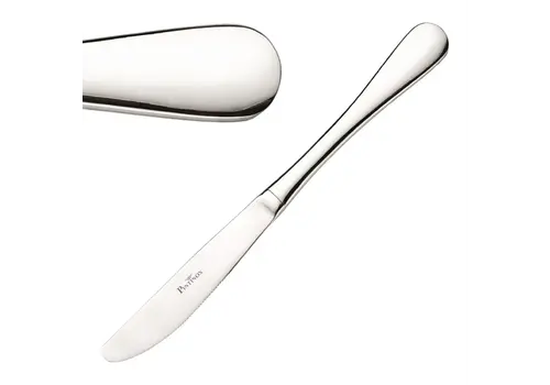  Pintinox Couteaux de table Stresa | 22 cm | Acier inoxydable 18/10 | 12 pièces 