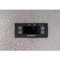 Barkühlschrank | Edelstahl | 189L | 2 Türen | 500 x 870 x 840 mm
