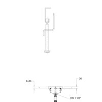 Oval washbasin high gloss Ø 30 x 13 cm stainless steel