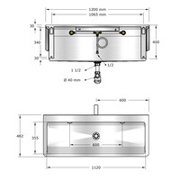 Laundromat | stainless steel | 4 Formats