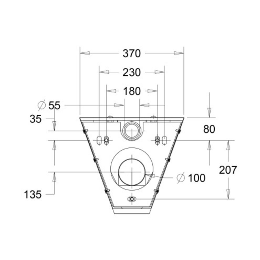 Wandhangend Toilet | RVS | 2 Modellen