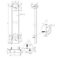 Douchepaneel | RVS | Epoxy | 4 Modellen