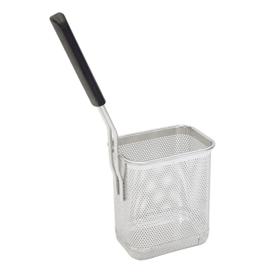 Panier à pâtes en acier inoxydable | 16(h)x14(l)x14(p)cm