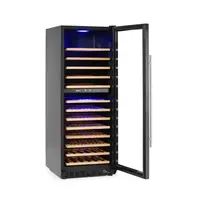 Refroidisseur à vin à deux zones | 595x680x1625 mm | 135 bouteilles