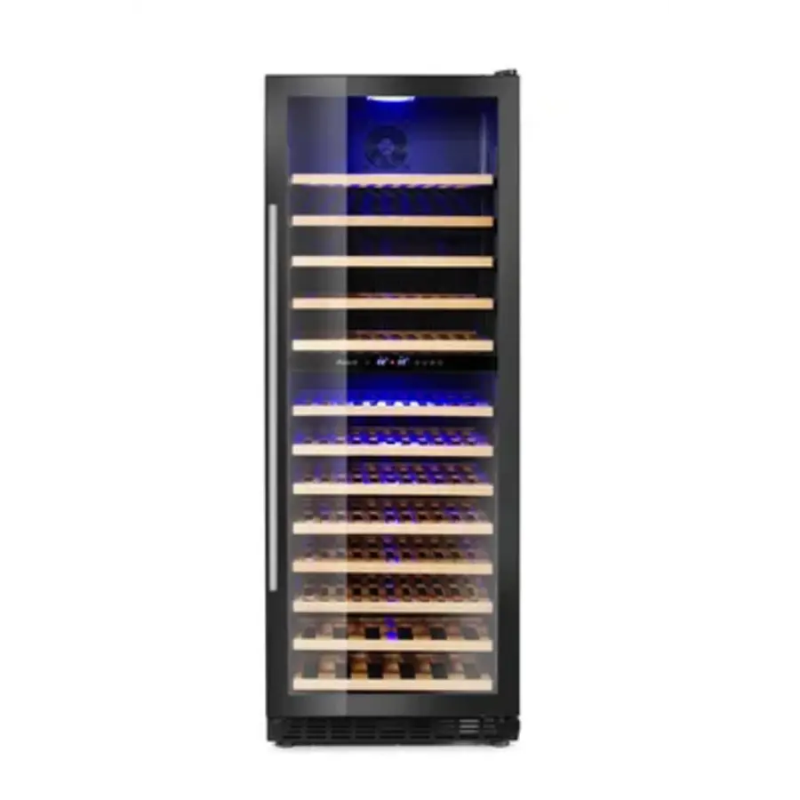 Two-zone wine cooler | 595x680x1625 mm | 135 bottles