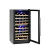 HorecaTraders Cave à vin 2 zones | 72 bouteilles | 595x605x(h)1225mm