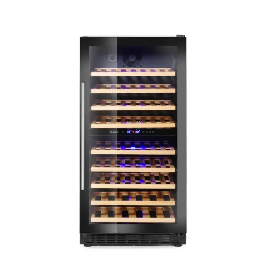 2-Zonen-Weinkühler | 72 Flaschen | 595 x 605 x (h) 1225 mm