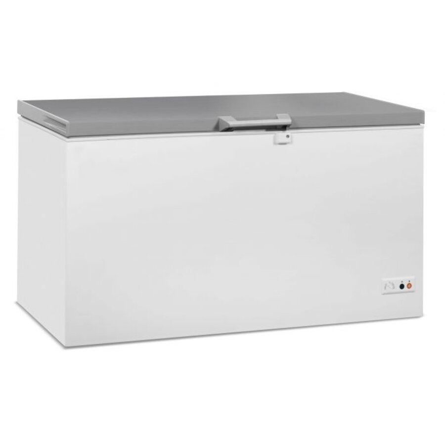Congélateur | Couvercle en acier inoxydable | 469 L | 1492x743x840 mm
