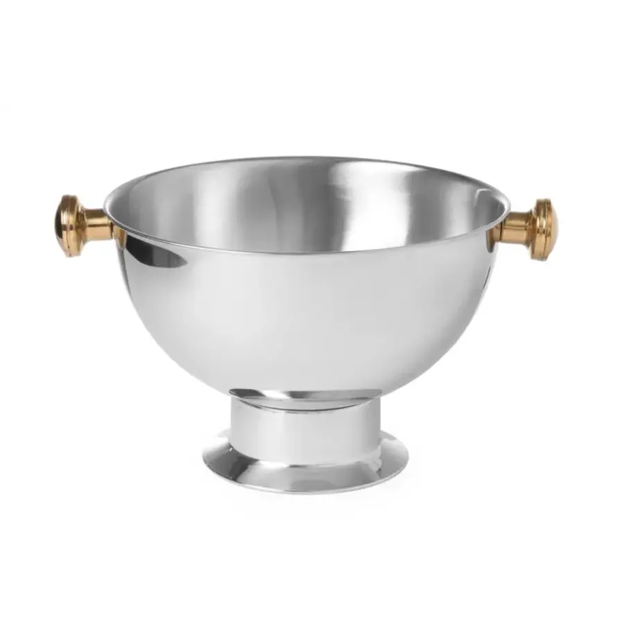 Seau à champagne | acier inoxydable | Ø37x(h)23cm | 13,5 litres