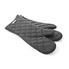 HorecaTraders Oven mitts | Flame retardant cotton | 38cm | 2 pieces