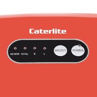 Caterlite Table Model Ice Cube Machine | Red | 10KG output