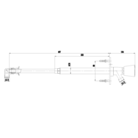 Vorstvrije Buitenkraan | 104mm | Verchroomd messing