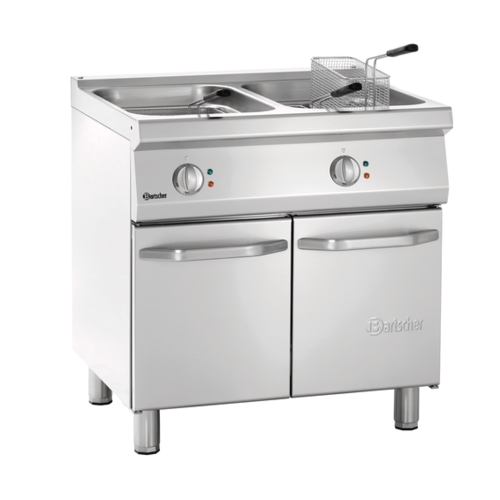  Bartscher Friteuse électrique - 2 x 15 litres - 30 000 watts 