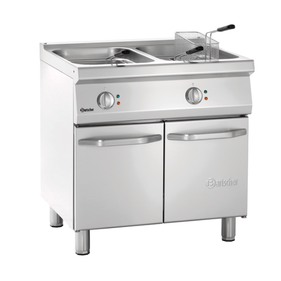 Electric deep fryer - 2 x 15 Liters - 30000 Watt