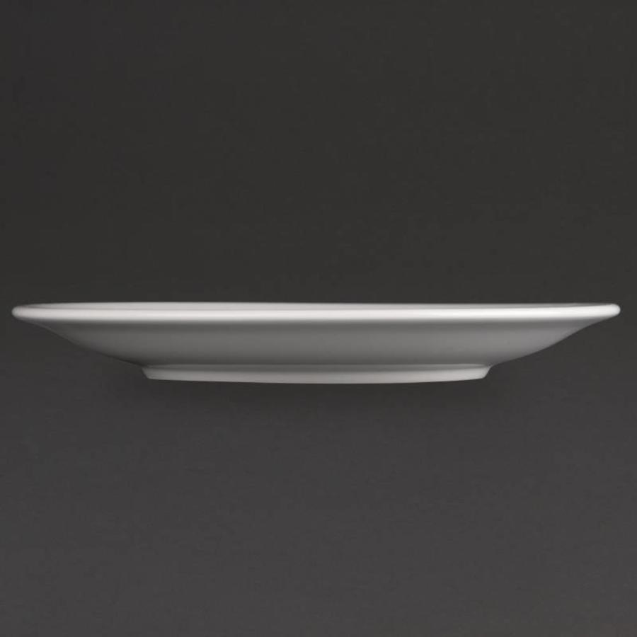 Weiße Porzellanteller | 20 cm (12 Stück)