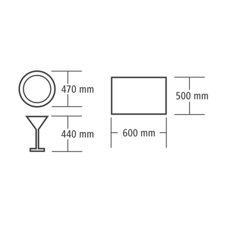 Doorvoerspoelmachine | 15 °C tot 60 °C | RVS | 790x845x1535 mm