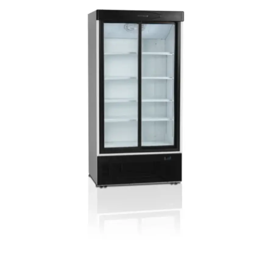 Vitrine réfrigérée | 1000 x 735 x 1990 mm | Acier blanc | 730 L