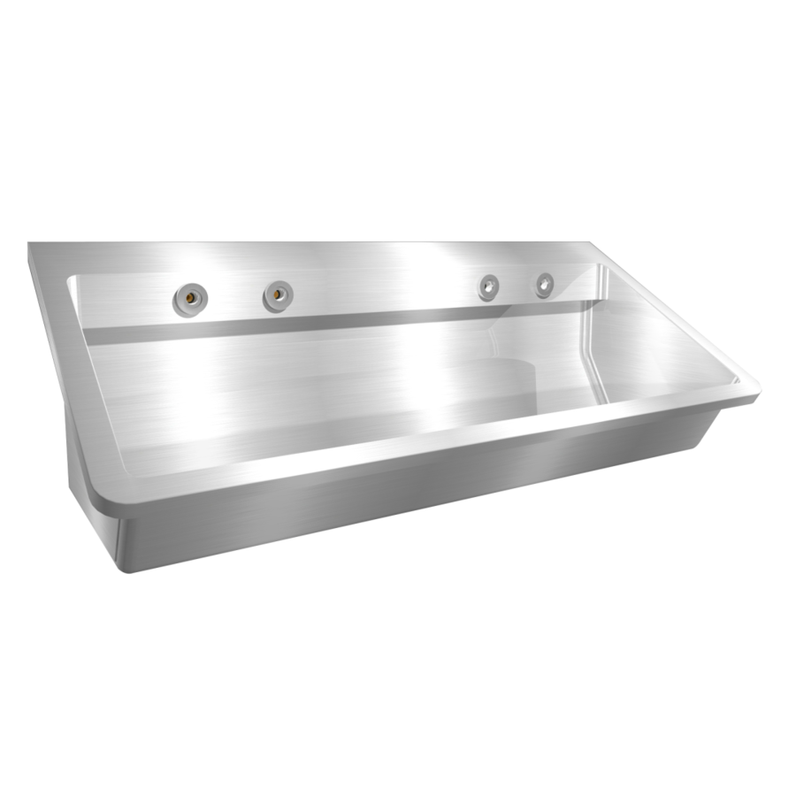 Washing trough | Stainless steel | 1200 x 475 x 425 mm | 4 formats