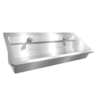 Lavoir | acier inoxydable | Robinets inclus | 4 tailles