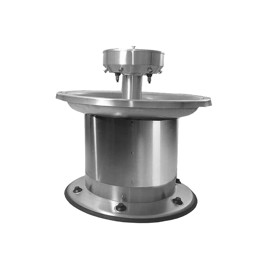 Fontaine de lavage | acier inoxydable | Ø 100cm | 6 enfants
