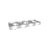 HorecaTraders lavabo multiple | Acier inoxydable |1800x565x(h)200 mm