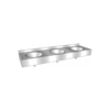 HorecaTraders meervoudige wastafel | RVS |1800x565x(h)200 mm