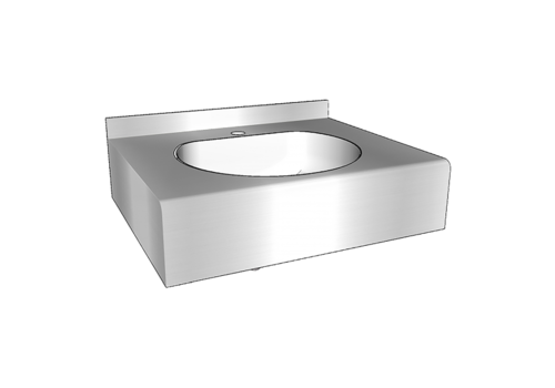  HorecaTraders multiple sink | Stainless steel | 600(w)x515(d)x(h)200 mm 