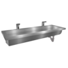 HorecaTraders Lavoir | acier inoxydable | Incl. robinets infrarouges | 6 tailles