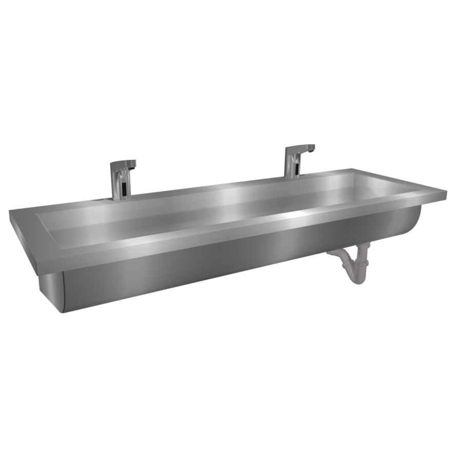 Lavoir | acier inoxydable | Incl. robinets infrarouges | 6 tailles