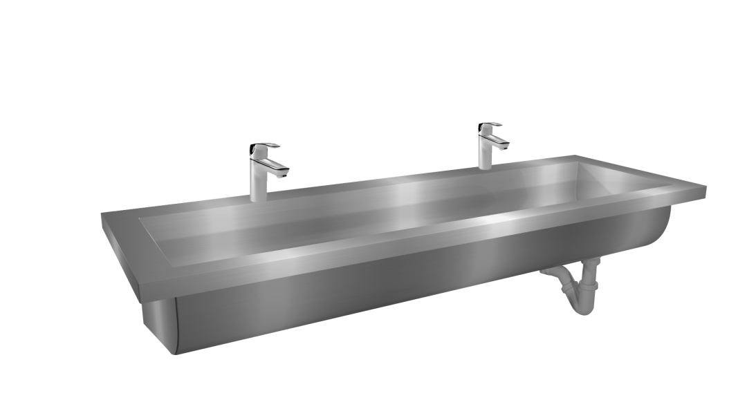 Buy laundry chute Stainless steel Incl. taps 6 formats online HorecaTraders