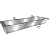 HorecaTraders bac à linge | acier inoxydable | Incl. robinets | 6 tailles