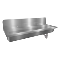 washing trough| Stainless steel | 1200 x 400 x 240 mm | 6 formats