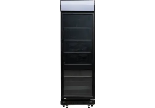  HorecaTraders Commercial refrigerator with glass door | hinge left | 63x62x (h) 193 cm 