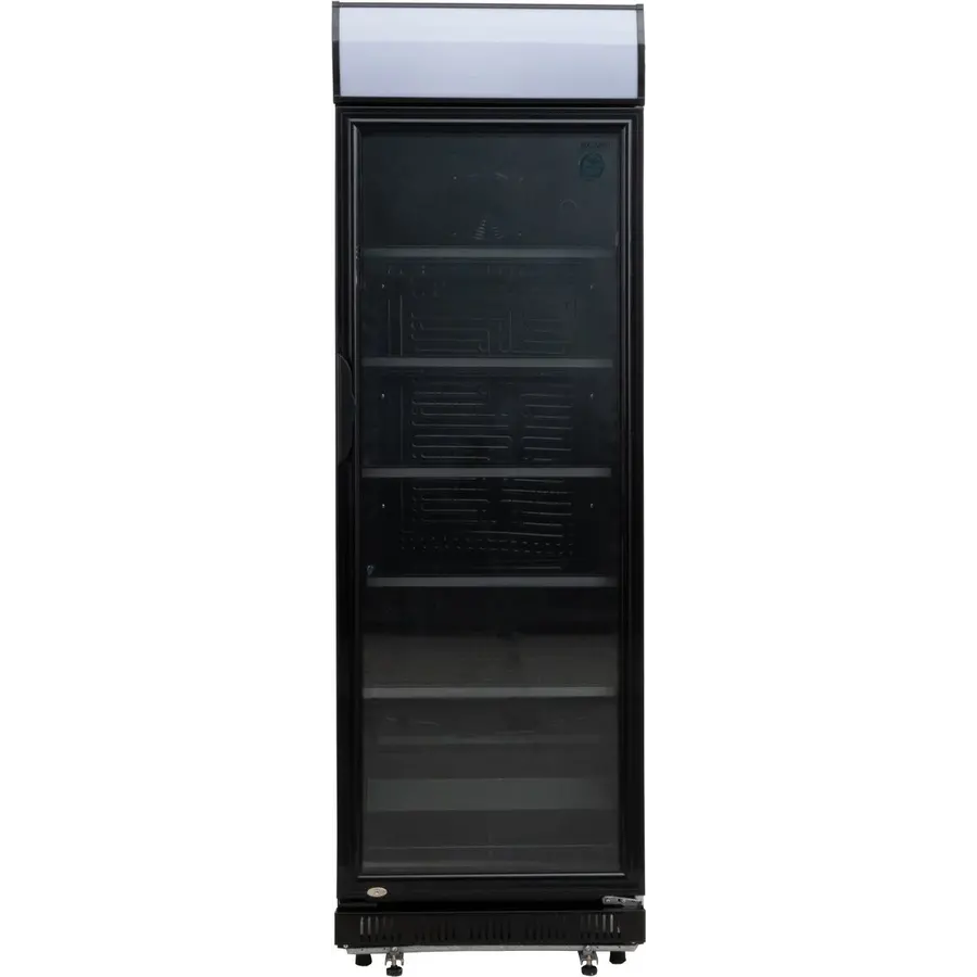 Commercial refrigerator with glass door | hinge left | 63x62x (h) 193 cm