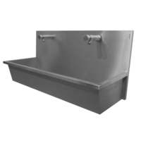 Laundry chute | Stainless steel | Including taps | 4 formats