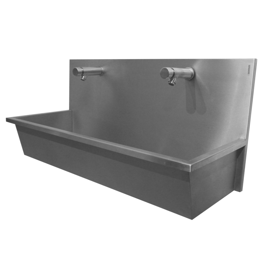 Laundry chute | Stainless steel | Including taps | 4 formats