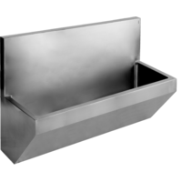 Industrial laundry chute | Stainless steel | D 520 x H 830 mm