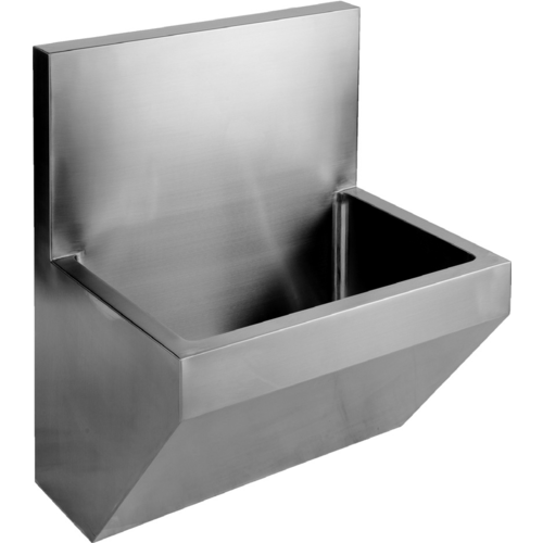  HorecaTraders surgeons washbasin open/closed bottom | Stainless steel | 3 formats 