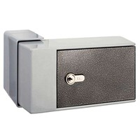 Single point lock with key, enamelled